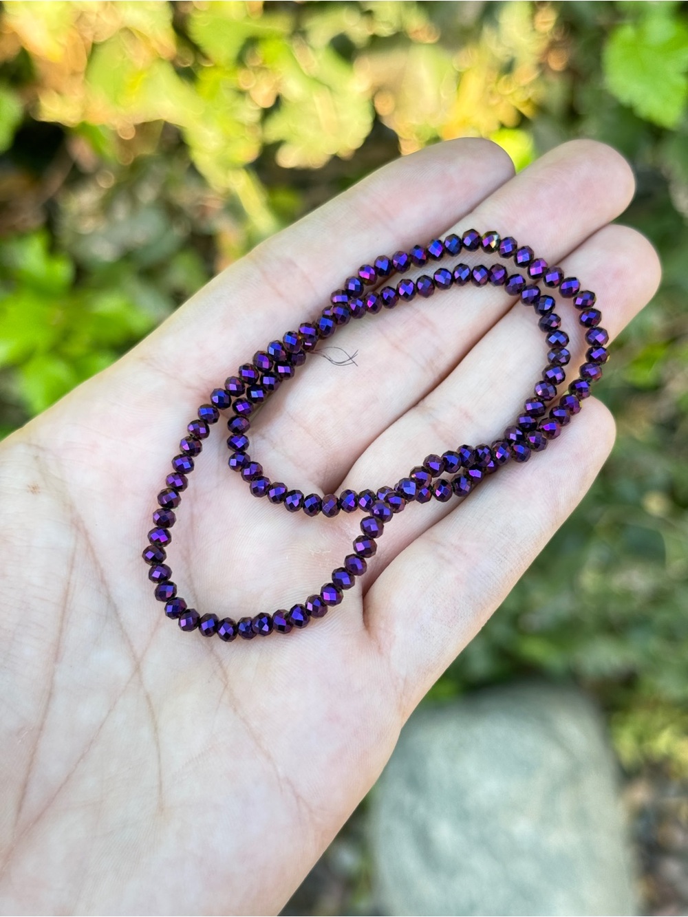 Bulk 12 Strands Glass Faceted Rondelle Beads - Picture 7 of 8